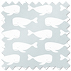 Whaling Around, Shell Grey - Roman Blind
